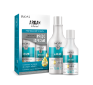 Inoar Argan Infusion Anti-Dandruff Protection Duo Kit Plaukų priežiūros rinkinys nuo pleiskanų 500+250ml